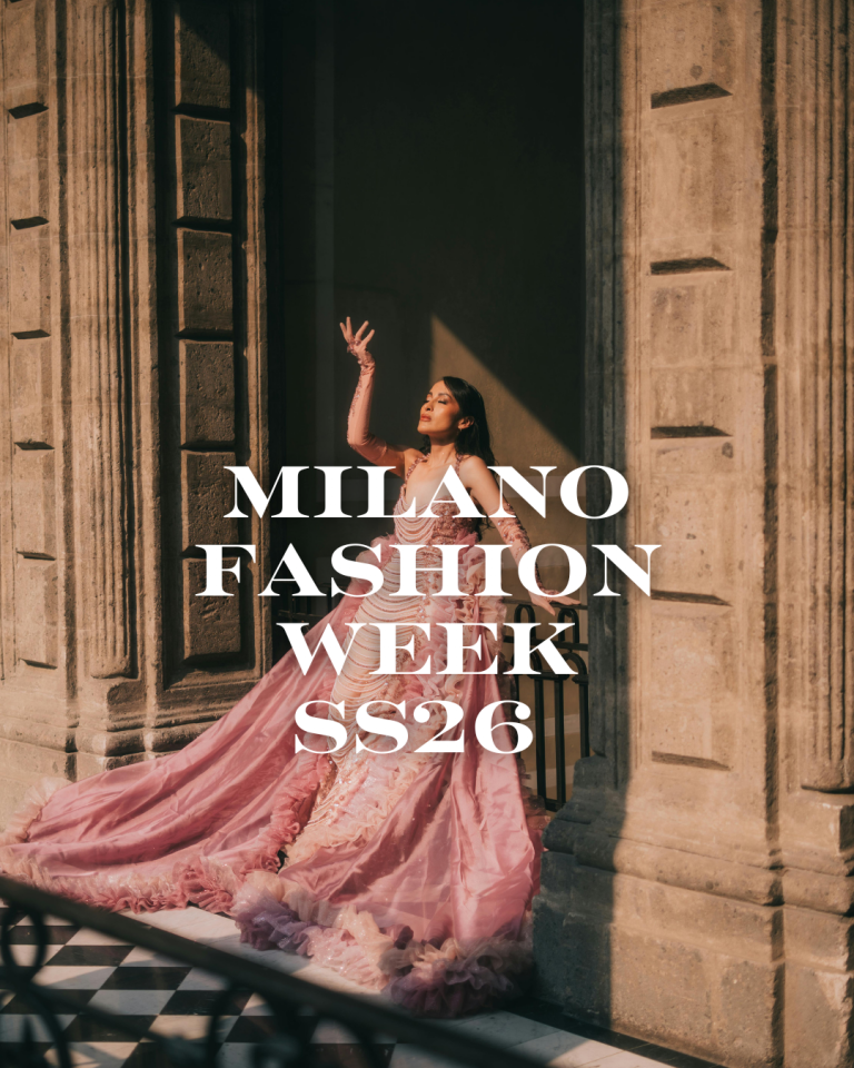 Sfilata Luisa Beccaria a Palazzo Bovara Milano Fashion Week 2025 per SS26